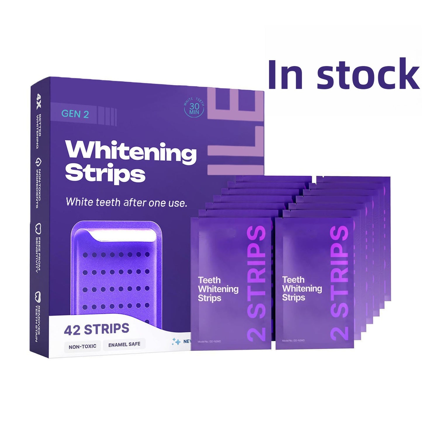 Teeth Whitening Strips – 42 Pieces